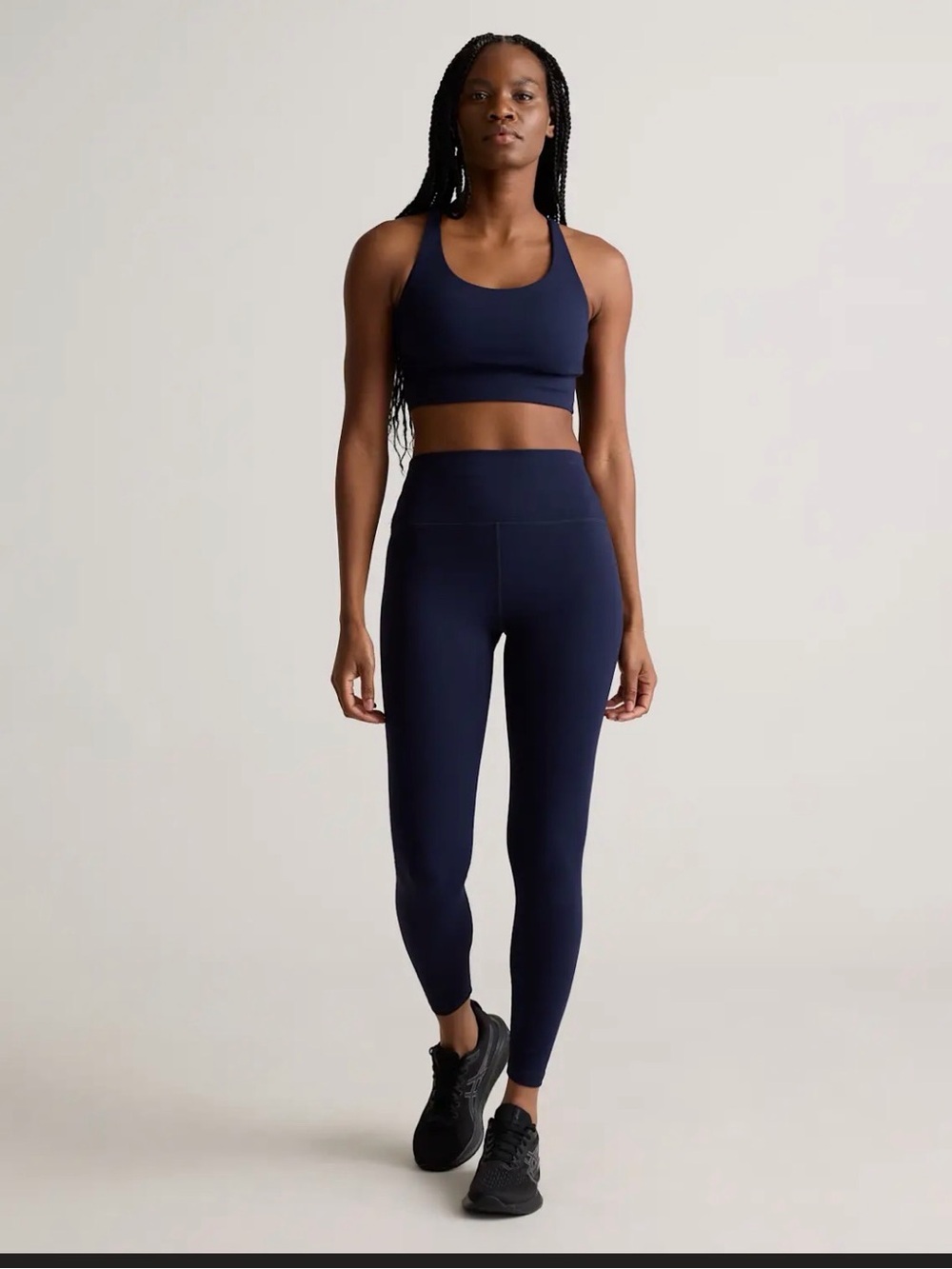 Quince power up legging in navy